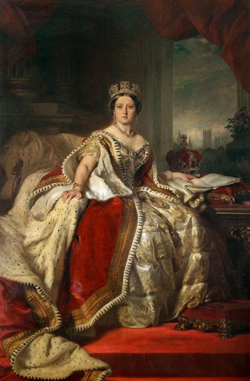 Franz Xaver Winterhalter Queen Victoria (mk25)